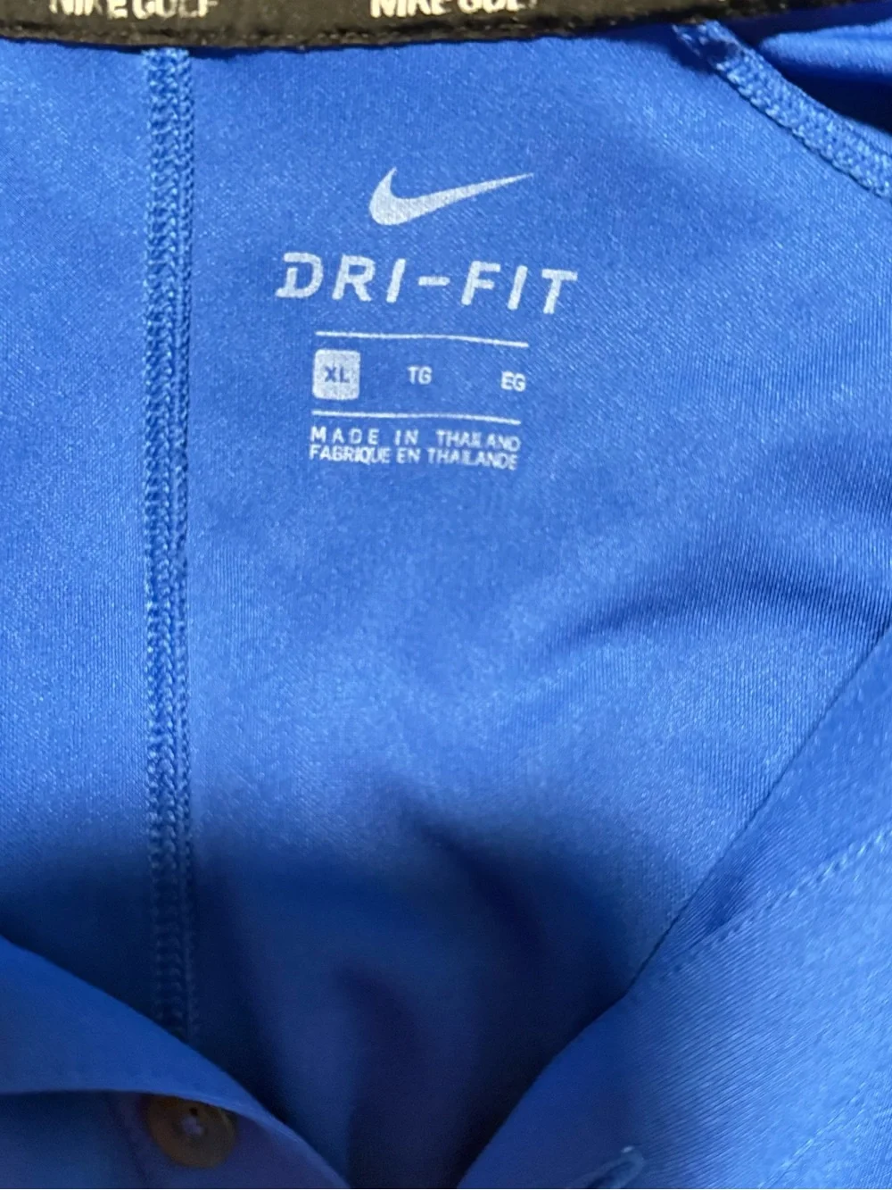 Nike Men’s Dri-FIT Bright Blue Polo